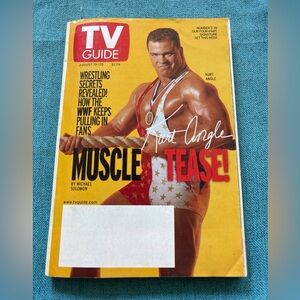Tv Guide Kurt Angle August 19-25 Number 3